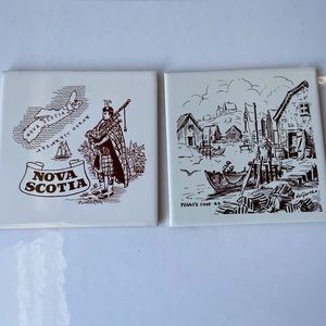 Nova Scotia Decorative Souvenir Ceramic Tile